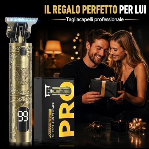 Tagliacapelli Uomo Solati con Display LED e Kit Rifinitore - immagine 6