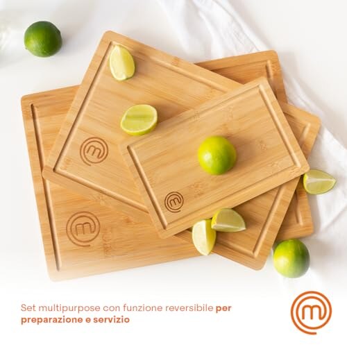 Set Taglieri in Bamboo MasterChef - immagine 4