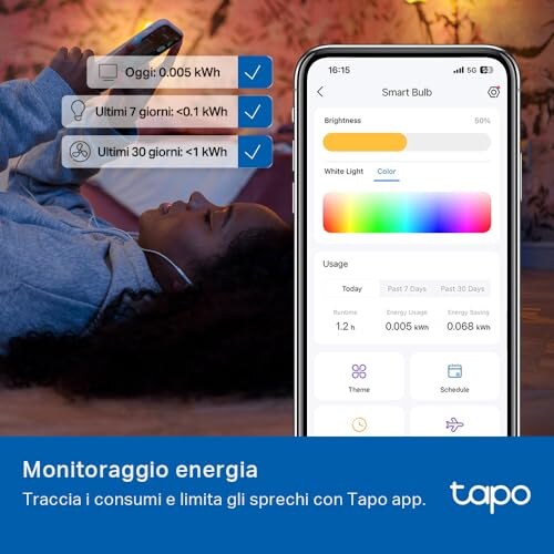 Tapo L535E Lampadina Smart Multicolore E27 - immagine 9