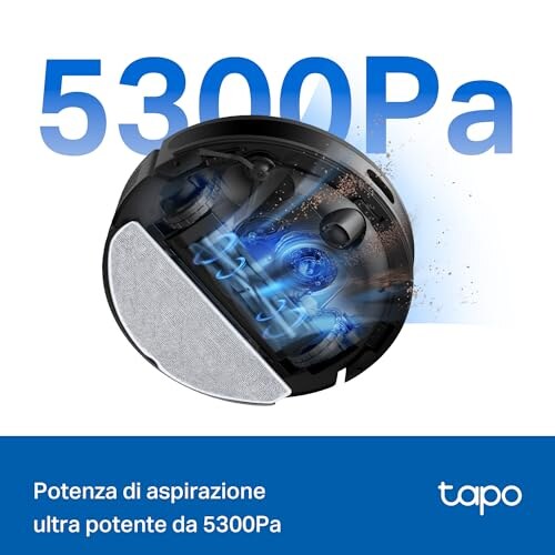 Tapo RV20 MAX Plus Robot Aspirapolvere Lavapavimenti - immagine 1