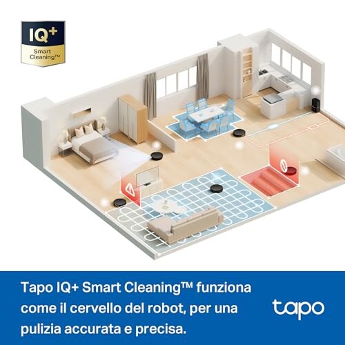 Tapo RV20 MAX Plus Robot Aspirapolvere Lavapavimenti - immagine 7