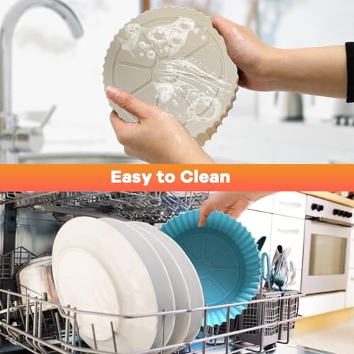 Teglia Silicone per Friggitrice ad Aria 2 Pezzi - immagine 4
