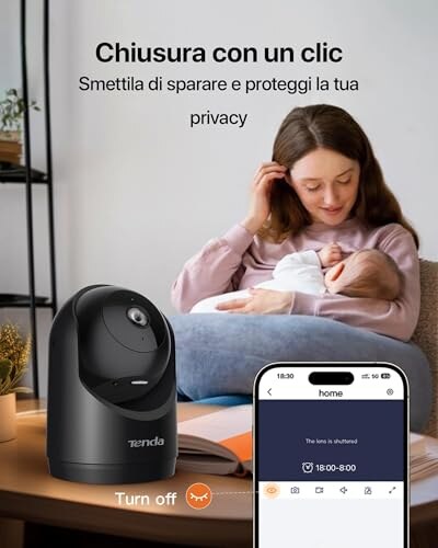 Tenda 2K Telecamera Sicurezza Interna Wi-Fi 6 - immagine 6