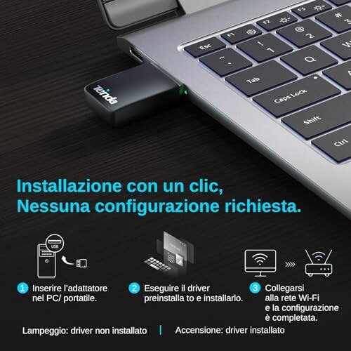 Tenda AX900 Adattatore USB Wi-Fi 6 - immagine 6