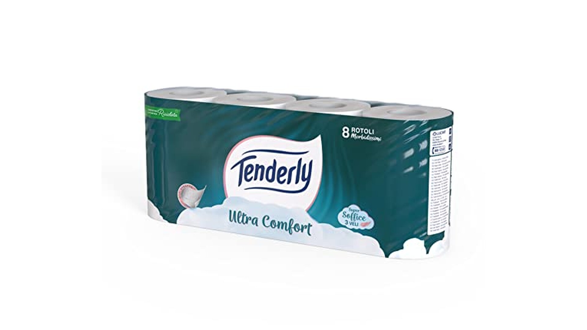 Tenderly Ultra Comfort Carta Igienica 3 Veli 8 Rotoli