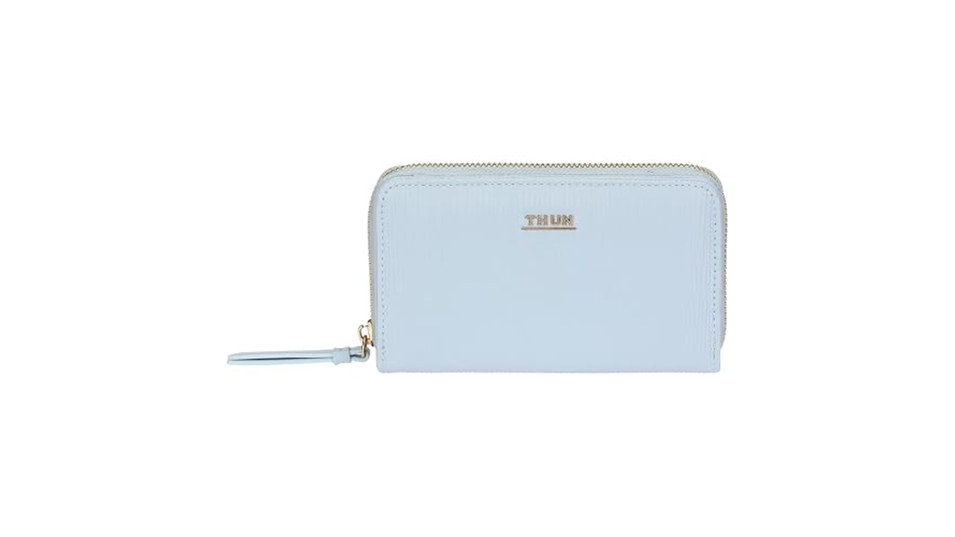 THUN Portafoglio Medio Azzurro Ecopelle