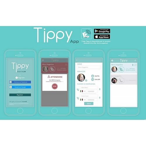 Tippy Pad Dispositivo Anti Abbandono Multicolore - immagine 5