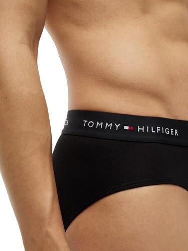 Tommy Hilfiger Slip Hipster 3 Pezzi Nero - immagine 4