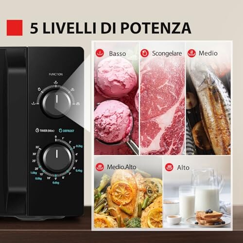 Toshiba Forno a Microonde 20L 800W LED - immagine 2