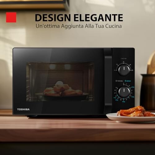 Toshiba Forno a Microonde 20L 800W LED - immagine 7