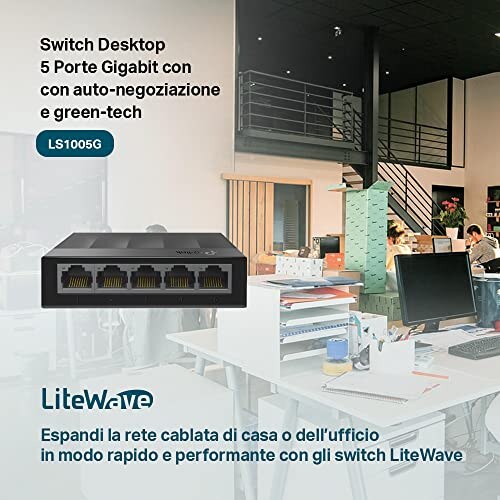 TP-Link LS1005G Switch Ethernet 5 Porte Gigabit - immagine 1