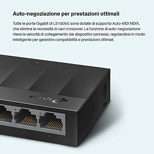 TP-Link LS1005G Switch Ethernet 5 Porte Gigabit - immagine 3
