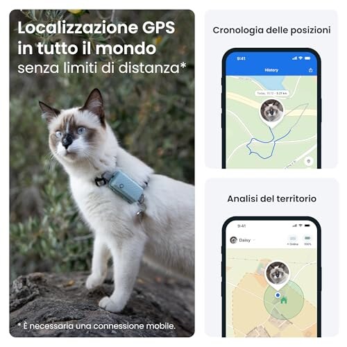 Tractive GPS Gatto Mini con Monitoraggio Attività - immagine 1