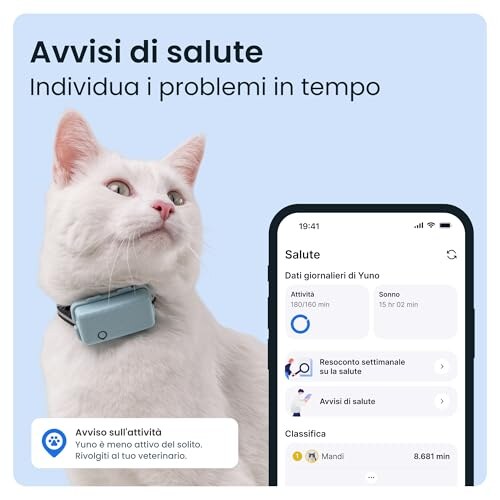 Tractive GPS Gatto Mini con Monitoraggio Attività - immagine 2
