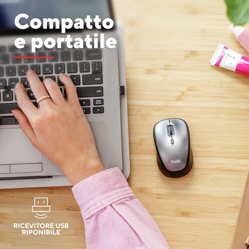 Trust Mouse Wireless Silenzioso - immagine 4