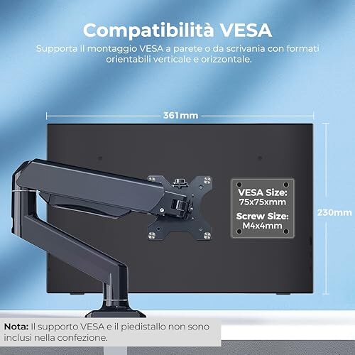 UFYQL Monitor Portatile 15,6" FHD - immagine 4