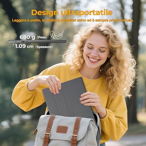 UFYQL Monitor Portatile 15,6" FHD - immagine 7
