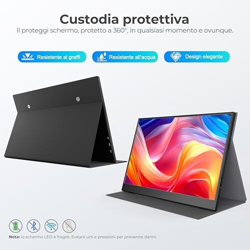 UFYQL Monitor Portatile 15,6" FHD - immagine 8