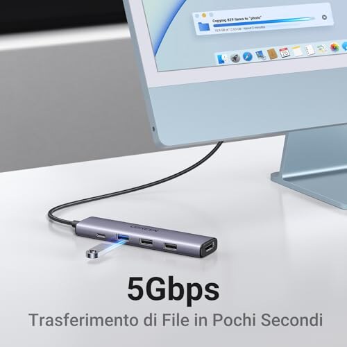 UGREEN Revodok Hub USB-C 5 in 1, con HDMI 4K - immagine 4
