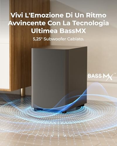 ULTIMEA Soundbar 7.1Ch con Subwoofer 330W e Bluetooth - immagine 4