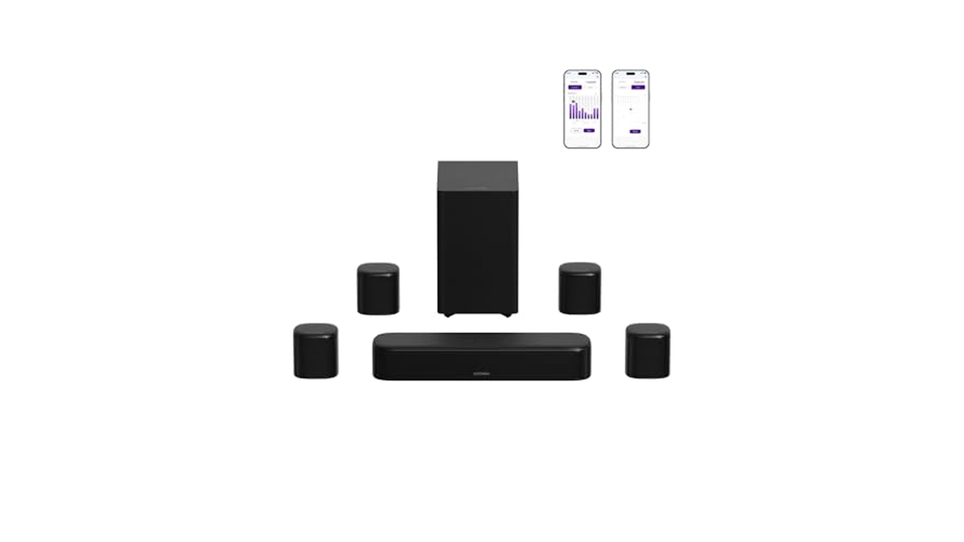 ULTIMEA Soundbar 7.1Ch con Subwoofer 330W e Bluetooth
