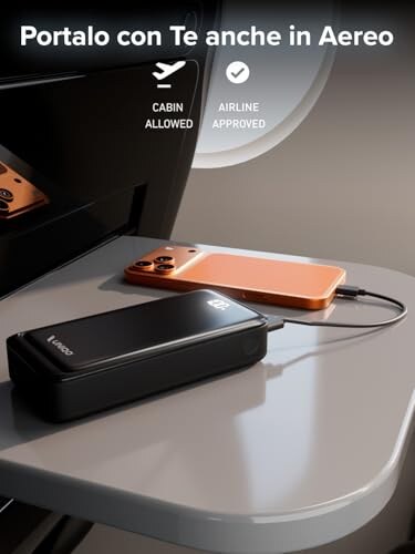 UNIQO Power LCD Powerbank 20000mAh con Power Delivery - immagine 8