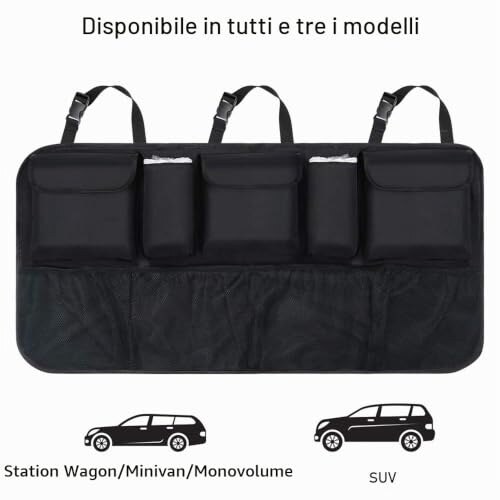 URAQT Organizer Impermeabile per Sedile Auto Bambini - immagine 3