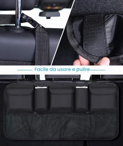 URAQT Organizer Impermeabile per Sedile Auto Bambini - immagine 4