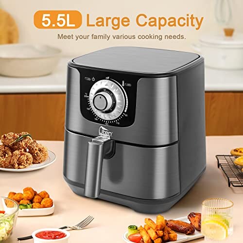 Uten Friggitrice ad Aria Calda 5,5L XXL - immagine 4