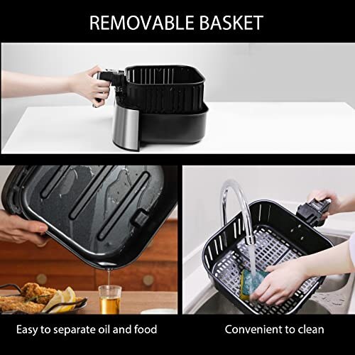 Uten Friggitrice ad Aria Calda 5,5L XXL - immagine 6