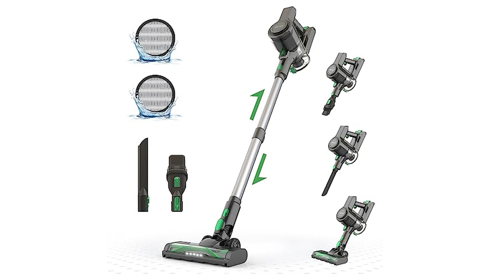 Vactidy V9 Aspirapolvere Senza Fili