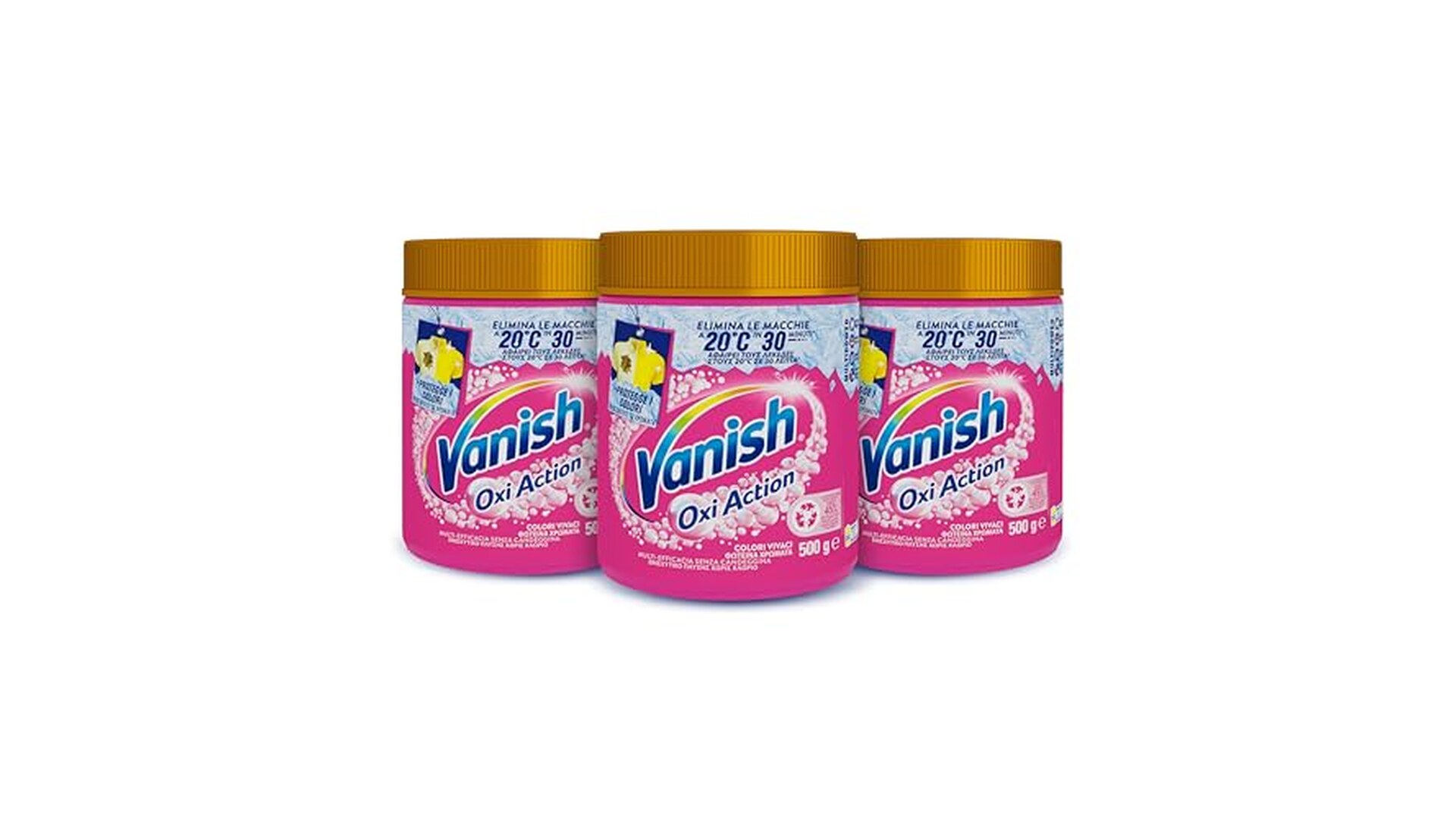 Vanish Oxi Action Smacchiatore Rosa per Capi Colorati