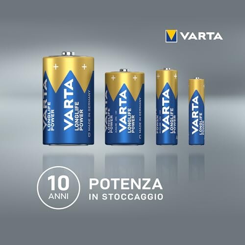 VARTA Pile AAA Longlife Power, 20 pezzi - immagine 4