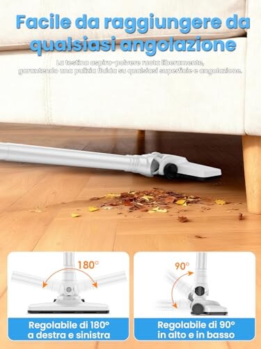 VersLife S6 Scopa Elettrica 2 in 1 Senza Fili - immagine 6