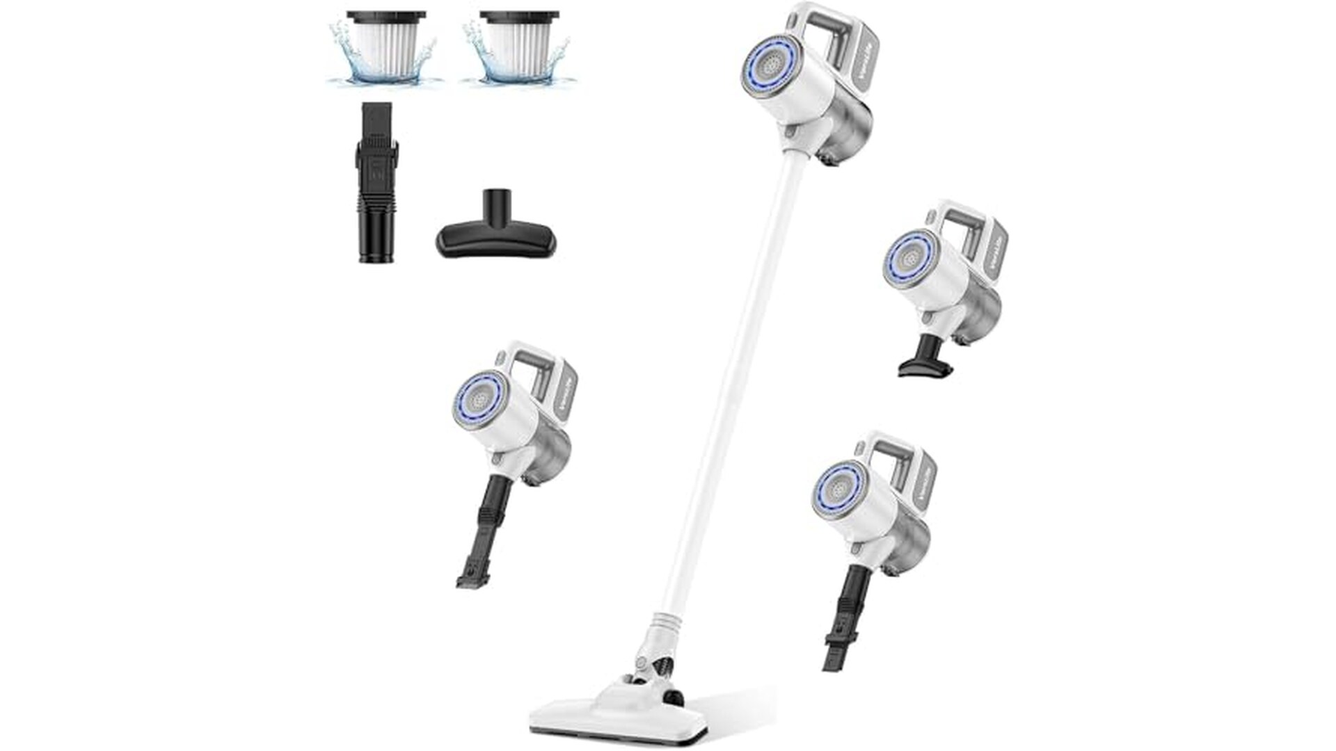 VersLife S6 Scopa Elettrica 2 in 1 Senza Fili