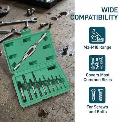 Vninkul Set 10 Estrattori Viti M3-M18 - immagine 2