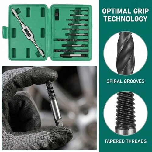 Vninkul Set 10 Estrattori Viti M3-M18 - immagine 6