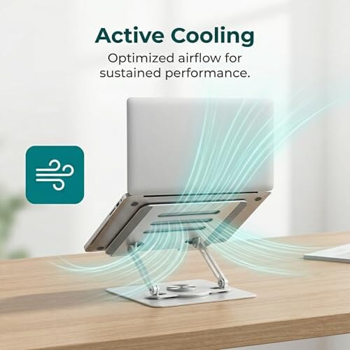 Vninkul Supporto PC Portatile Girevole 360° - immagine 3