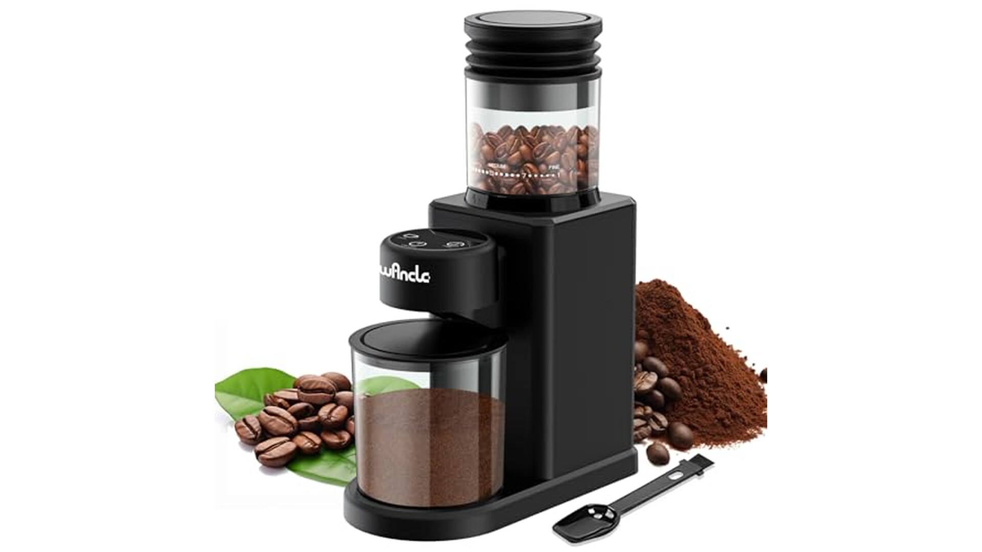 Wancle Macinacaffè Elettrico Conico