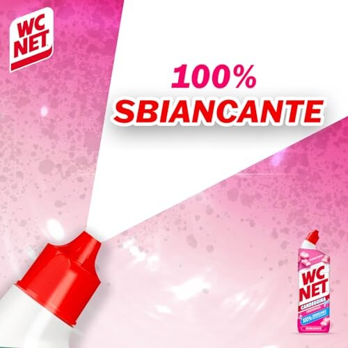 Wc Net Candeggina Gel Profumata 700ml x 4 - immagine 4