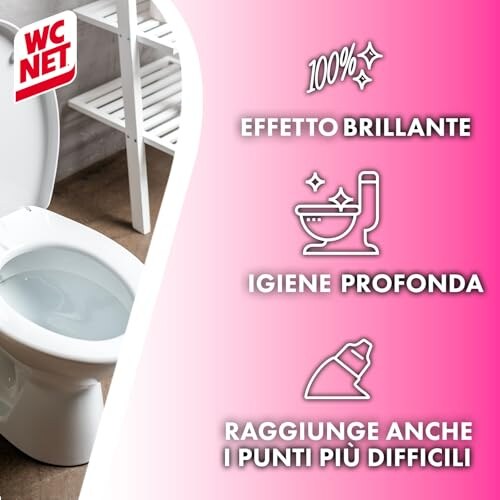 Wc Net Candeggina Gel Profumata 700ml x 4 - immagine 6