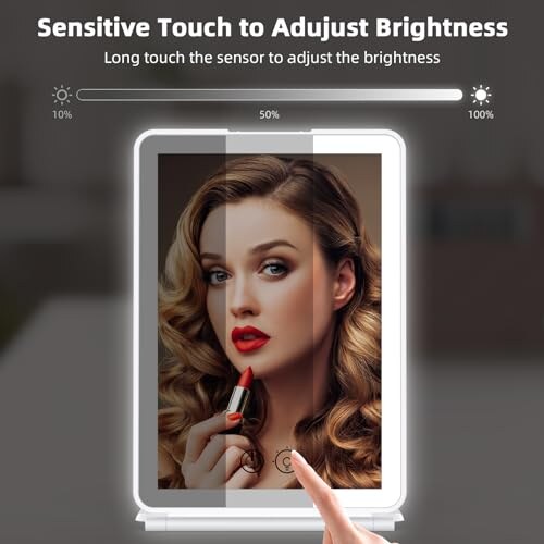 WEILY Specchio Trucco con Luci LED 5X - immagine 1