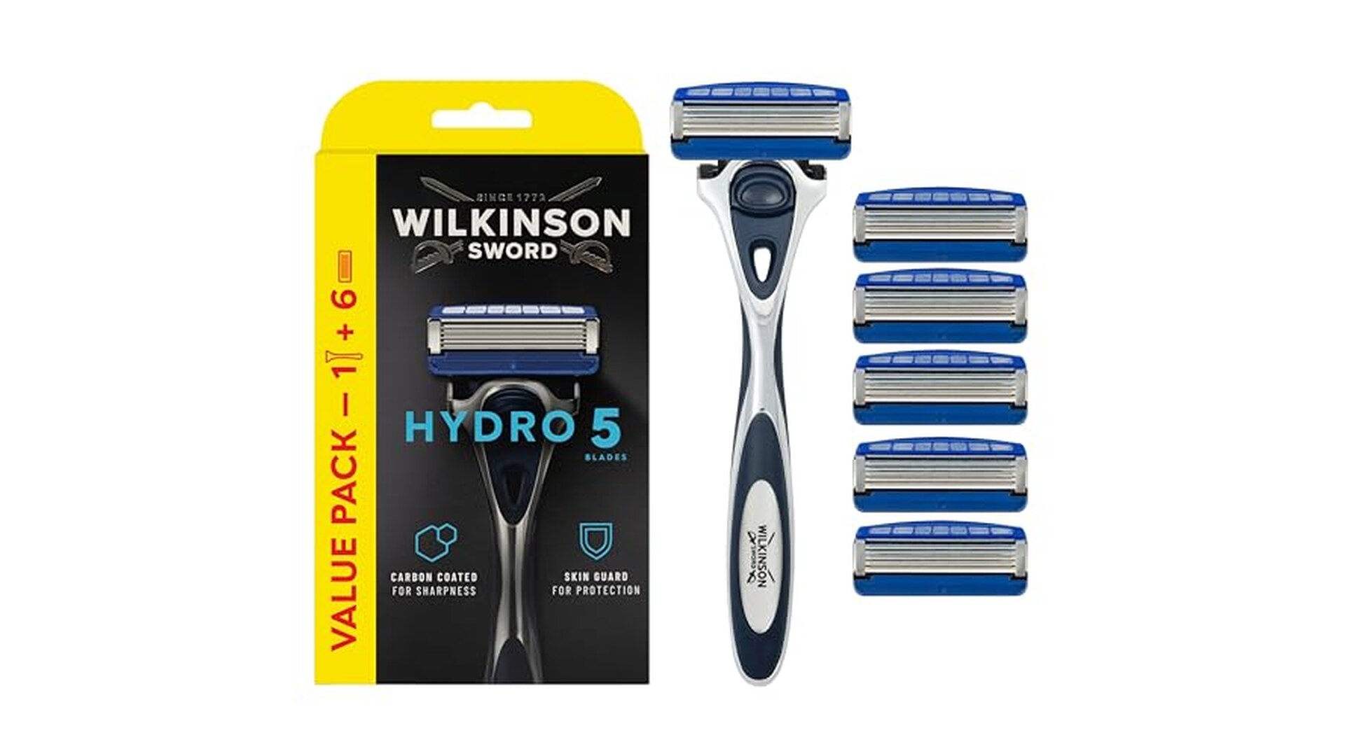 Wilkinson Sword Hydro 5 Rasoio con 5 Lame