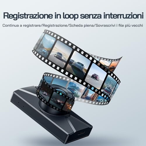 WOLFANG Doppia Dashcam 2.5K con Visione Notturna - immagine 6