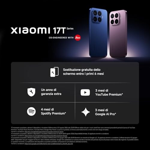 Xiaomi 17T Pro Smartphone 12+512GB - immagine 1