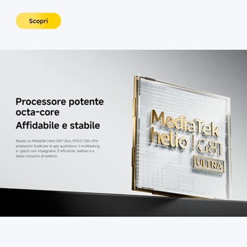 XIAOMI POCO C85 Smartphone 8+256GB - immagine 9