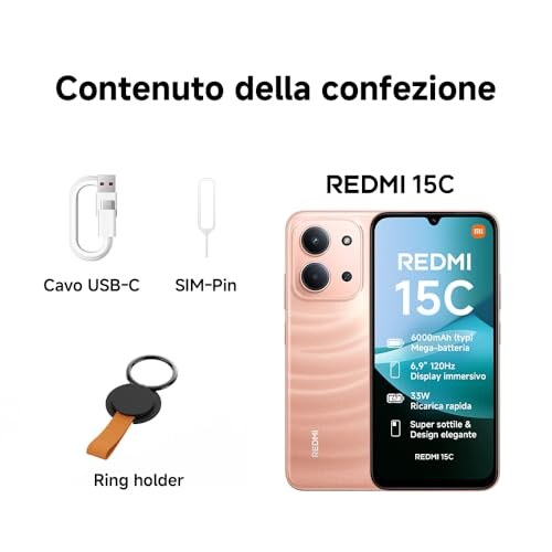 Xiaomi Redmi 15C, smartphone versatile - immagine 2