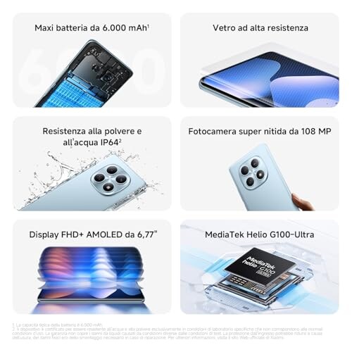 Xiaomi Redmi Note 15 Smartphone 8+128GB - immagine 2