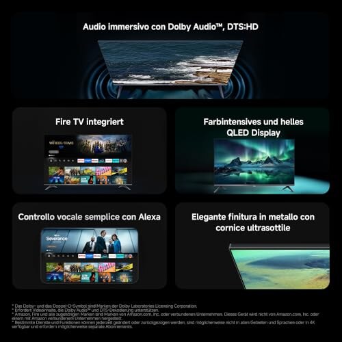 Xiaomi TV F Pro 32, QLED con Alexa e AirPlay - immagine 1