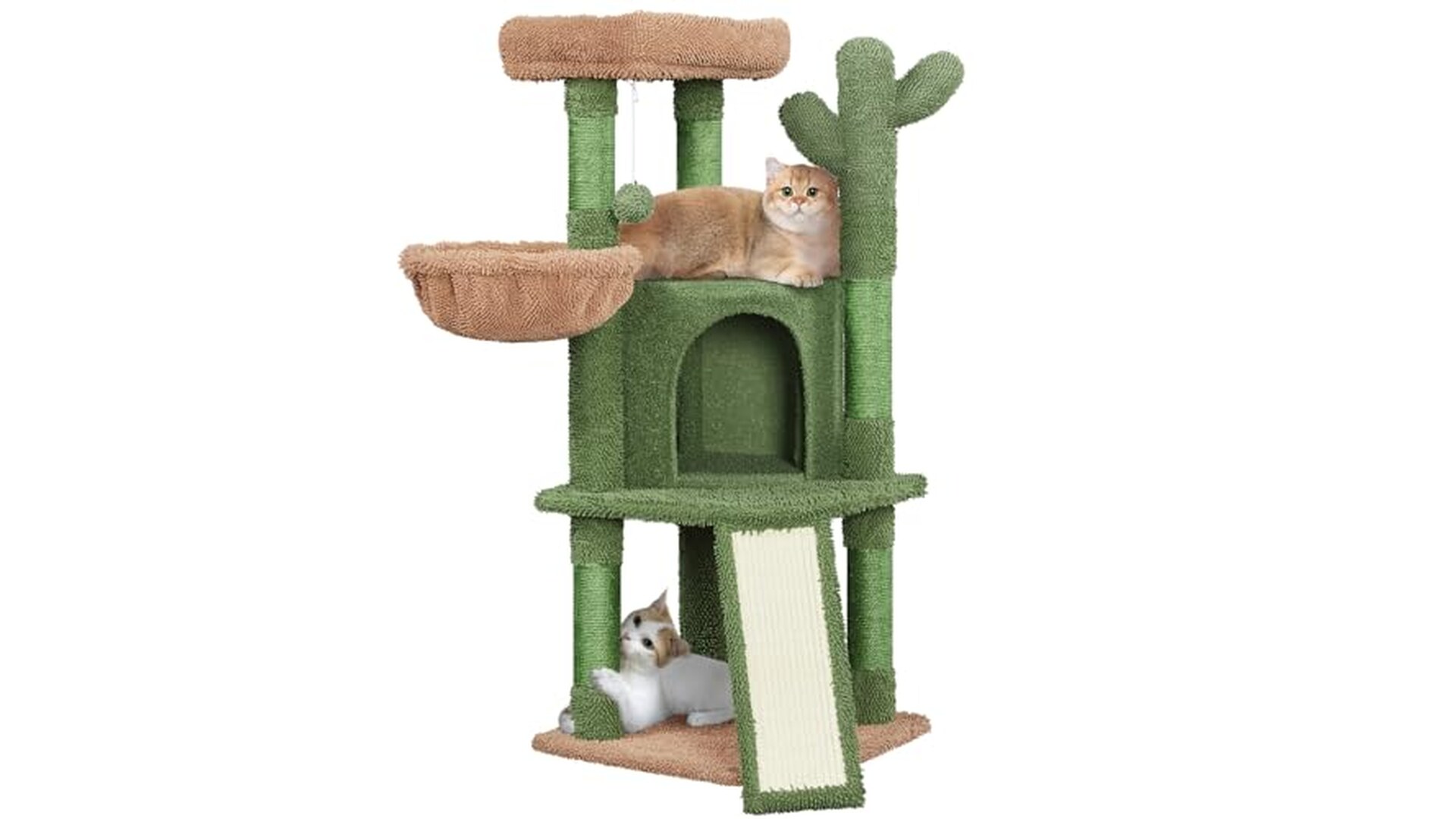 Yaheetech Albero Tiragraffi Cactus 106,5cm